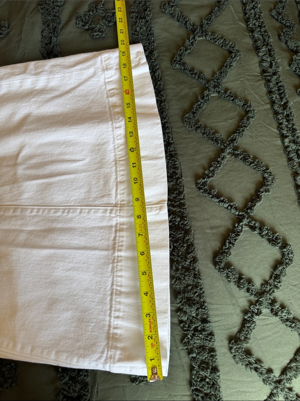 Pilcro Cream wide-leg crop - Picture 8 of 8